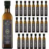 Bottle-Up 24 bottiglie personalizzate di Olio Extra Vergine di Oliva - Gadget aziendale personalizzato, Idea per regali aziendali, strenne natalizie e merchandising (0,25L, Fiocchi di Natale)