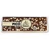 Picó - Turrón de Chocolate con leche y Almendras, Torrone cioccolato al latte e mandorle duro. Senza zuccheri aggiunti - Qualità suprema - 200gr (Senza Gluten)