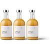 GIMBER Concentrato di zenzero biologico 3x500 ml | 1500ml | Bevanda analcolica biologica a base di zenzero, limone ed erbe | Estratto di zenzero premium