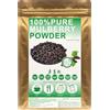 Plant Gift 100% Puro Polvere di Gelso 桑葚粉, Per Bevande 100g/3.25oz | Naturale. Senza additivi. Liofilizzato, sapore dolce. Per frullati e cottura. Also: Mulberry Powder.