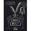 White Star Doodle art. Letteratura e scarabocchi