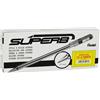Pentel BK77 Superb penna a sfera punta fine 0,7 mm nero, value-pack 12+2 pz omaggio