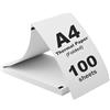 DUBUOZA (100 Fogli) Carta Termica A4 per Stampante,Carta Termica A4 Pieghevole,Compatibile con la Maggior Parte Delle Stampanti Termiche,Senza BPA,Adatto per Documenti, Siti Web e Foto