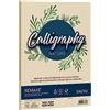 Favini A690664 Calligraphy Nature Remake colore Perla 120 gr/m2 formato A4 21x29,7 cm 50 fogli ideali per Inviti Partecipazioni Diplomi Menù Made in Italy