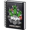Minecraft Blocco Note a Spirale (Taglia Unica) (Multicolore)
