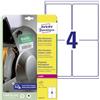 Avery Zweckform Avery L7915-10 Etichette Ultra Resistenti Polietilene Flessibile, 10 ff, 99.1 x 139 mm, Bianco