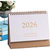 Xijobido Calendario Da Scrivania, Luglio 2025-Dicembre 2026 Agenda da Tavolo 12, Organizer Decorativo per Studenti Insegnanti Manager Ufficio Studio Scuola
