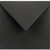 Netuno 100x busta per lettera quadrata nero 155 x 155 mm 115g Sirio Color Nero busta decorativa per biglietti partecipazioni inviti nozze feste di compleanno fidanzamento Natale Pasqua