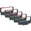 vhbw 5x nastro inchiostrato compatibile con Bixolon SRP 275, SRP 270 stampante ad aghi - nero, rosso