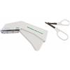 INSGB cucitrice pelle monouso sterili + remover (Set) strumento usa e getta con cucitrice 35 staffe pelle e fiocco di rimozione