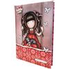 PRESTIGE & DELUXE Agenda compatibile con diario scuola Santoro London - In The Forest Funghi 2025-2026 datato F.to Standard 20x15 cm + Matita profumata, portachiave pailettes e penna multicolore