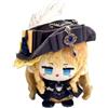 Xinnice Furina Plush Hu Tao Anime Raiden Shogun Seduto Plush Hu Tao Cartoon Game Character Soft Figura Decorazione Regalo 12 cm