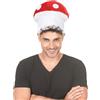 DEGUISE TOI Cappello Fungo da Adulto - Rosso - Taglia Unica