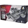 Dungeons & Lasers Set di terreno preverniciato per giochi di ruolo DND e da tavolo, 5E, compatibile con miniature in scala da 28 mm-32 mm, design modulare per un montaggio rapido (Fantasy Dungeon)