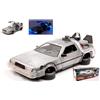 Jada MODELLINO in Scala Compatibile con DE LOREAN Back TO The Future II Flying Version & Lights 1:24 Jada Toys JADA31468