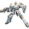 GAGINAN White Tiger Warrior si trasforma in Robot Giocattolo, 27 cm Grigia Deformazione Robot Action Figure, Giocattolo di smontaggio per ragazzi e ragazze dai 6 anni in su (Grigia-Nero)