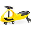 TWISTCAR Macchina Giocattolo per Bambini 3+ Anni - Auto Senza Pedali con Volante 360° e Ruote in Gomma - Veicolo a Spinta con Capacità 120kg - Sviluppo Motorio e Coordinazione - Giallo
