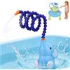BTFO Pompa per Tavolo Acquatico Bambini, Pompa 'Acqua per Falda Freatica a Forma di Elefante a Batteria Giocattolo Estivo Spiaggia Esterni Come Spiagge Piscine Parchi e Cortili