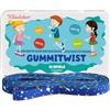 Kleintober I Premium Gomma Elastica per Bambini, Gomma per Saltare I Twister I Giocattoli per Interni ed Esterni I Nastro Blu I con Istruzioni per Giocare