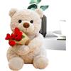 Generico Orsetto di peluche - Materiale morbido e abbracciabile | Decorazioni per la casa con bambole | Decorazioni per bambole di peluche per donne, fidanzate, ragazze, bambini, feste di Natale, matrim