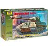 GSI Creos Zvezda 500783616 - 1:35 Pz.Kpfw.VI Tiger II Porsche Turret - Kit di montaggio - Kit di montaggio - per principianti - dettagliato