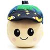 Dlishka Rise Peluche, Dolce peluche a forma di pianeta come Gravity Mascot, Morbido peluche a forma di Terra ispirato alla missione Artemis 2, Kawaii personaggio di peluche per bambini e adulti (15 cm