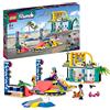 LEGO Friends Skate Park, Set con Rampa da Skateboard, Giochi per Bambine e Bambini dai 6 Anni con Personaggi 2023, Monopattino e Sedia a Rotelle 41751