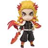 TAMASHII NATIONS Bandai Demon Slayer - Figura Decorativa (9 cm), diseño de Kyojuro Rengoku