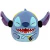 Squishmallows Peluche originale Disney Stitch con cuffie, 20,3 cm