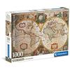 Clementoni - 39706 Collection - Old Map - 1000 Pezzi - Puzzle Adulti, Made In Italy