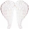 W WIDMANN MILANO Party Fashion Widmann 8644H, Ali Piume Angelo Modellabili, colore: Bianco