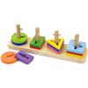 Viga Toys - Creative Shapes Stacking Board
