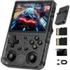 GiipGoop RG353VS Console retrò portatile, sistema Linux, schermo IPS 3,5 pollici, scheda TF 64G, precarico 4452 giochi RK3566 64 bit 5G WiFi/4.2