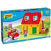 Simba Androni 8515 Costruzioni Base Villa Nuova, Multicolore, 33x45,5x9 cm