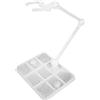 Sconosciuto Generic Base Azione Display Adatto Riposare Per 1/144 Hg / Rg Figura Gundam Modello - Bianco