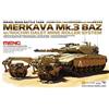 Meng Model MGK-TS5 Principale tank di battaglia di Israele Merkava Mk.3 BAZ, Scala 1:35