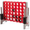 RELAX4LIFE Forza 4 Gioco Gigante per Bambini e Adulti, per Esterno e Interno, (120x42x104cm, Classico-G)