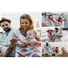 Lehaha Puzzle Personalizzato con Foto Puzzle in Legno Su Misura 120/300/500/1000 Pezzi Idea Regalo Unica per Adulti Famiglie e Coppie Anniversario e Compleanno
