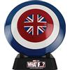 Hero Collector EAGLEMOSS COLLECTIONS MAREN014 - Replica dello scudo di Capitan Carter, collezione Marvel Movie Museum