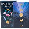 zwxqe Tarocchi, mazzo di divinazione mistica, oracolo destino da 78 carte, strumento di intuizione spirituale, immagini vivaci, versione inglese completa, ideale per principianti e letture per feste