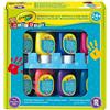 CRAYOLA Mini Kids, Set Tempere a Dita Lavabili, 8 Flaconi Anti-Goccia, Età 24 Mesi, Colori Assortiti, 7958