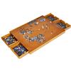 HOMASIS Tavolo Puzzle in Legno, Tavola Puzzle Board Gioco da Tavolo con 4 Cassettti per 1000-1500 PCS, 80 x 65 x 7 cm
