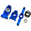EPTNNASO Aluminum Steering Assembly With Bearing Blue Set Upgrade Parts For Traxas 1/16 Mini E-Revo RC Truck