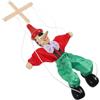Parliky Marionetta in Legno Fili, Burattino Fatto a Mano, Bambola Marionetta Pioli, Giocattolo per Spettacolo Teatrale di Marionette e Decorazione