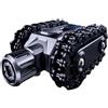 Generico Giocattolo Fidget A Forma Di Car-ro Armato, Spinner Antistress Anti-spinta, Include Una Combinazione Di Cursore, Rullo E Catena, Catena Con Ingranaggi A Rulli Con Cl-ic