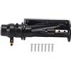 Naroote Propulsore a Spruzzo con Pompa per Barche, Getto D'acqua Esterno Durevole da 6-12 V per Barche RC, Accessorio per Principianti e hobbisti(Nero) (BLACK)