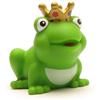 Duckshop Duck Boutique - Roi grenouille avec couronne dorée - Canard de bain - L : 8 cm