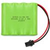 efaso 4,8V 500 mAh Ni-MH Batteria Adatto a Bg 1507 1502 1505