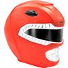 Funidelia Casco Power Ranger Rosso per Uomo. Accessori per Costumi per Adulto