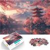 LKSDCBOT Puzzle da 2000 pezzi per adulti Fiori di ciliegio in Giappone Fatto di carta，Adatto a partire dai 14 anni Gioco di puzzle Giochi Giocattoli Regalo。misurare：70x100cm/27.5x39.3pollice